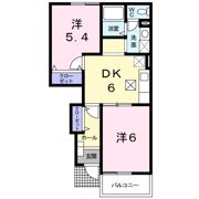 メゾン西前田の間取り画像