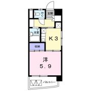 ドミール本城の間取り画像