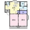 ラベニュー西中の間取り画像