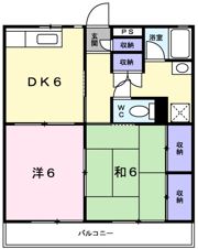 ハウス300の間取り画像