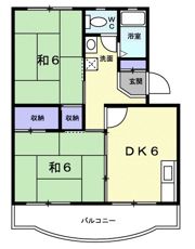 アブニールNKの間取り画像