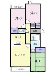 アーデル花園の間取り画像