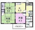 鈴江アパートの間取り画像