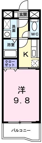 フォレストビューの間取り画像