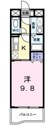 フォレストビューの間取り画像