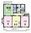 クレセントフジ Bの間取り画像