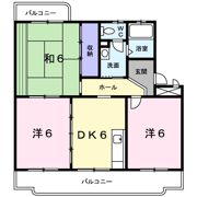 クレセントフジ Bの間取り画像