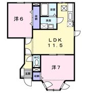 エレガンテ・M Ⅱの間取り画像