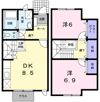 ライスンBⅡの間取り画像