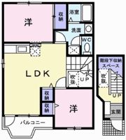 エスポワールⅠの間取り画像