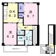 パルテール Ⅰの間取り画像