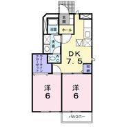 メゾンセレッソAの間取り画像