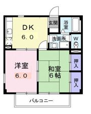 メゾンサンケイⅢの間取り画像