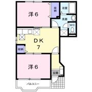 カーサ・メーラ A棟の間取り画像