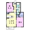ソフィア壱番館 Aの間取り画像