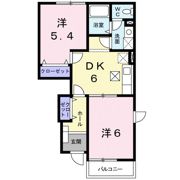 エヴァーグリーン小泉の間取り画像