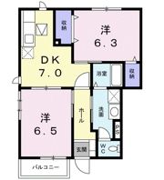 コスモエクセルの間取り画像