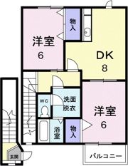 コスモエクセルの間取り画像