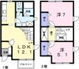 ウイステリアⅠの間取り画像