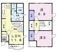 エトワール 1の間取り画像