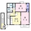 メゾンアイリスの間取り画像