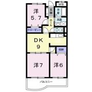 リバーシャトーの間取り画像