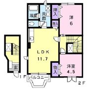 ノーブルノーヴァの間取り画像
