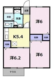 アバンティハイツの間取り画像