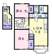 アルカンシェルの間取り画像