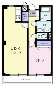 ジョイフル Ⅰの間取り画像