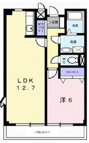 ジョイフル Ⅱの間取り画像