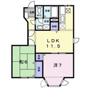 ルミエール中村Eの間取り画像