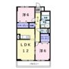 ソレアードⅡの間取り画像