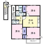 ミレニアムAの間取り画像