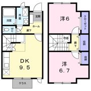 ボンレーブⅡの間取り画像