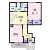 エスポワール風Bの間取り画像