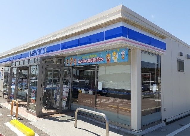 近くのローソン二本松油井福岡店まで650m（徒歩9分）