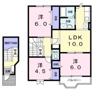 アルトピアーノBの間取り画像