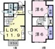 ファミール晴丘Bの間取り画像