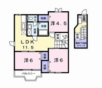グレースコート3の間取り画像