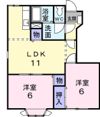 メイプルハウス Ⅰの間取り画像