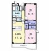 クレディア21の間取り画像