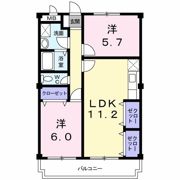エステート今井の間取り画像