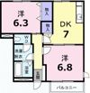 メゾンプリヴェールの間取り画像