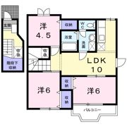 カーサ・ラフィネ A棟の間取り画像