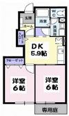 アンソレイエの間取り画像