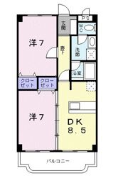 サンシャイン泡瀬Ⅱの間取り画像
