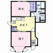 エスポワール寺畔 Bの間取り画像
