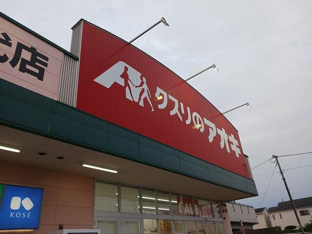 近くのクスリのアオキ宮代店まで2,000m(徒歩25分)