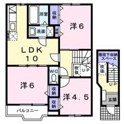 オータムカプリコーンⅠの間取り画像